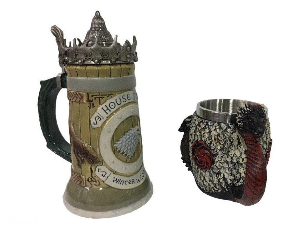 Подарочный набор Кухоль Игра Престолов Дом Старков и 3 (код 00347) Київ - зображення 6