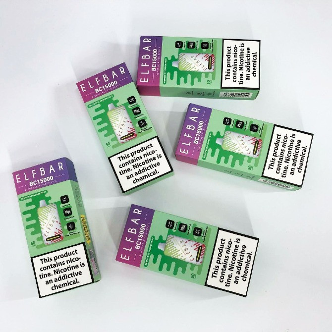 Е-сигарета ELF BAR 5% 15000 тяг, Грейпфрут Маракуя Житомир - зображення 3