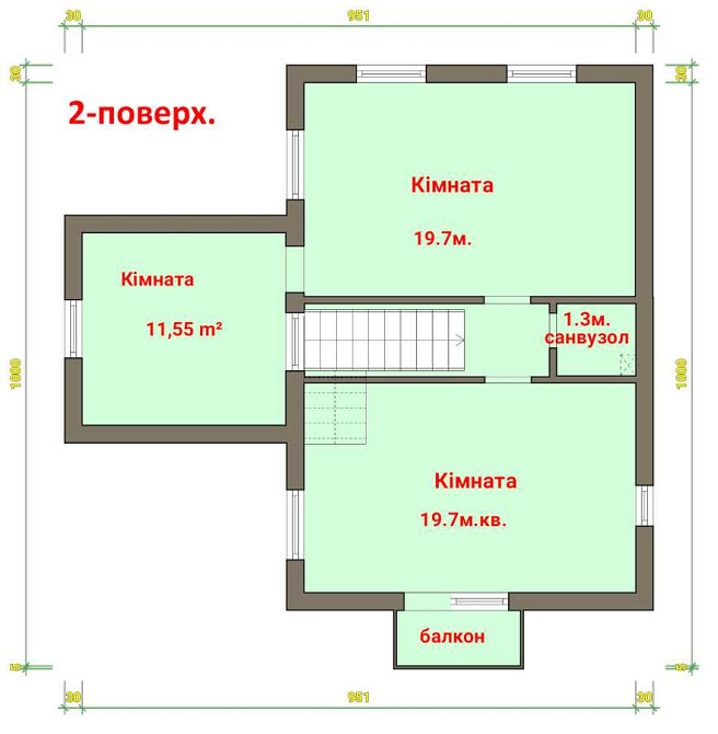 продажа 3-к дом Макаровский, Березовка, 33500 $  - зображення 4