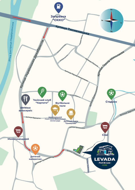 Котедж від Levada Pool Luxe home Івано-Франківськ - зображення 5