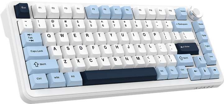 Клавиатура компьютерная проводная Ajazz AK820 MAX PLUS Daydream Switch RGB Wireless/BT/USB White AK8 Київ - зображення 2