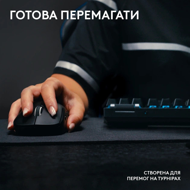 Клавиатура компьютерная безпроводная Logitech G Pro X TKL Lightspeed Tactile White L920-012148 белая Київ - зображення 5