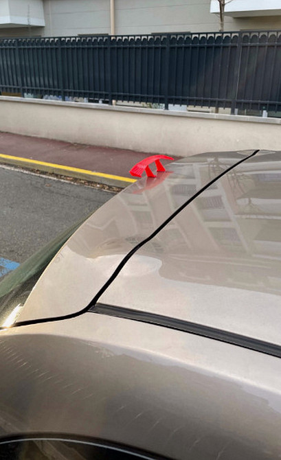 Мини Спойлер на авто Синий ,Красный ,Чёрный Борисполь - изображение 2