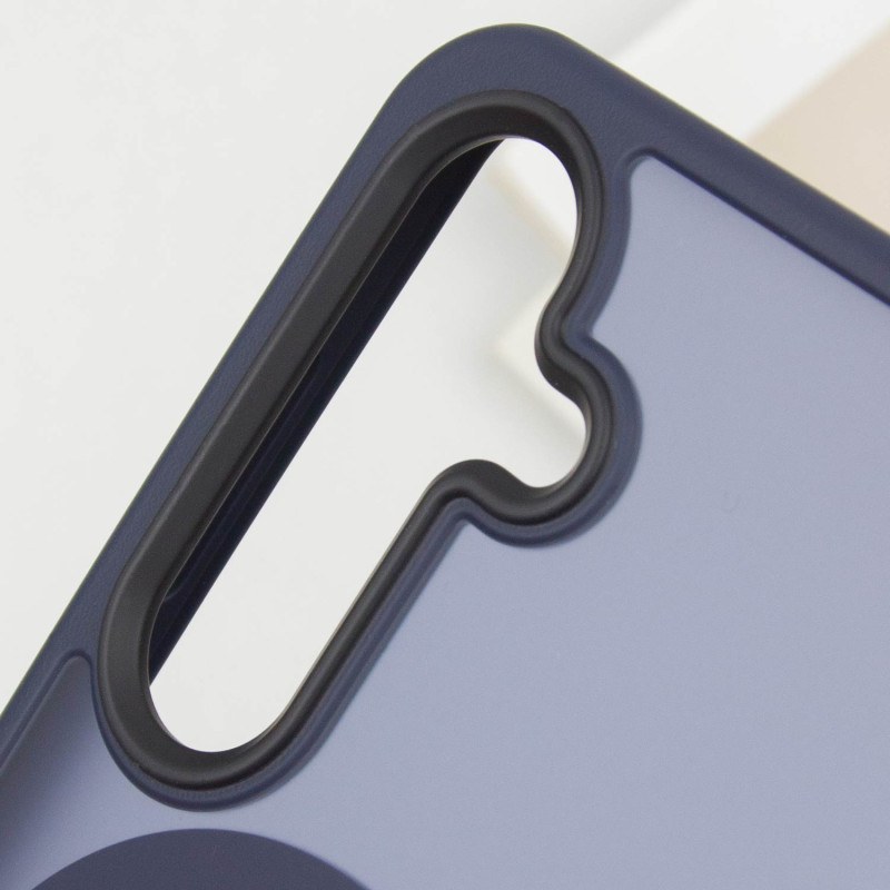 TPU+PC чехол Metal Buttons with MagSafe Colorful для Samsung Galaxy S24+ Херсон - зображення 6