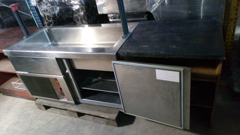 Лінії само-обслуговування в їдальні, марміти та вітрини Киев - изображение 5