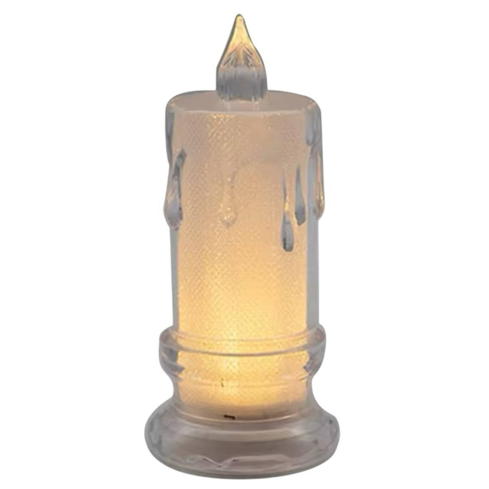 Светлодиодная свечка на батарейках LED Leeseph 11 см Одеса - зображення 2