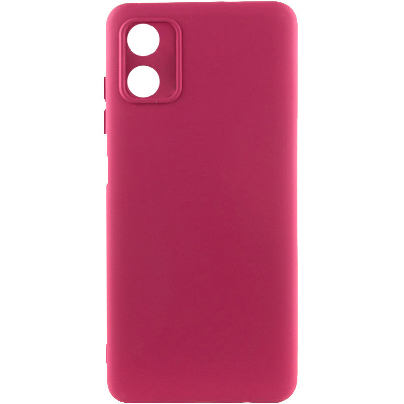 Чехол TPU GETMAN Liquid Silk Full Camera для Motorola Moto G04 / E14 Херсон - зображення 1