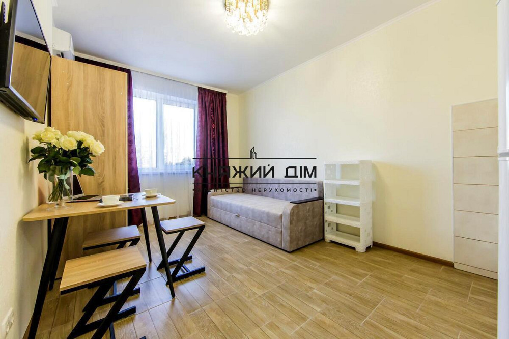 1-кімнатна квартира-студія у ЖК Пектораль Борщагівка Київ - зображення 2