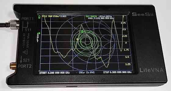 Антенна 2135-2525/4530-5120/5420-5890MHz 6dBi, до 100W, 20 см, N-male (штырь) Дніпро