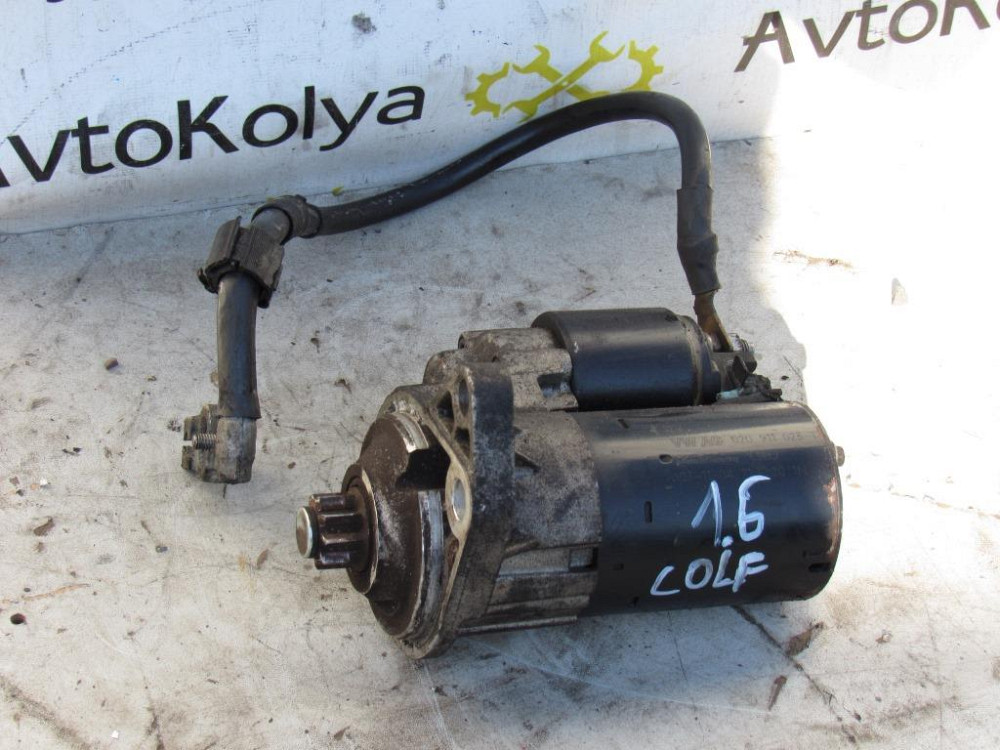 Стартер Volkswagen Golf 4 1.6 бензин 1997-2006 (020911023) Ковель - изображение 3