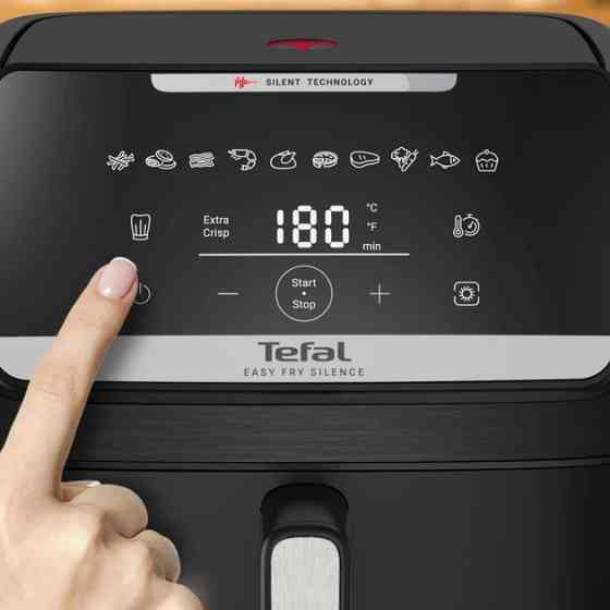 Мультипечь Tefal Easy Fry Silence EY8428E0 1800 Вт черная Киев