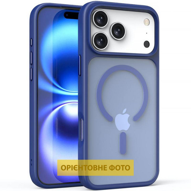 TPU+PC чехол Metal Buttons with MagSafe для Apple iPhone 17 Air (6.5") Херсон - изображение 1