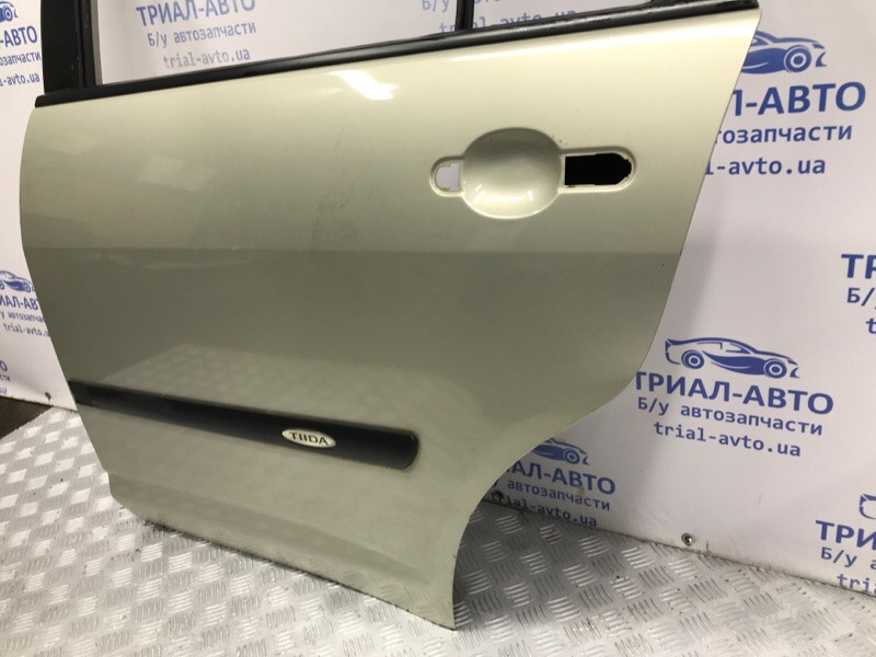 Дверь задняя левая Nissan Tiida C11 1.6 БЕНЗИН HR16 2004 (б/у) Київ - зображення 4