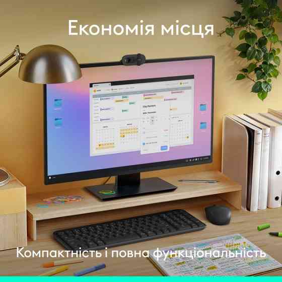 Клавиатура компьютерная безпроводная Logitech K250 Wireless Keyboard Graphite L920-013822 графитовая Київ