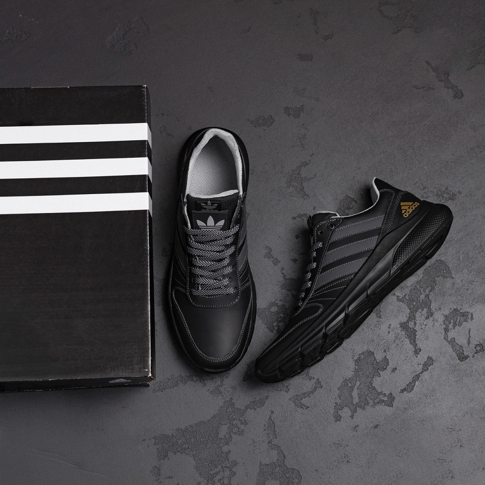 Мужские кожаные кроссовки A - Grey Киев - изображение 10