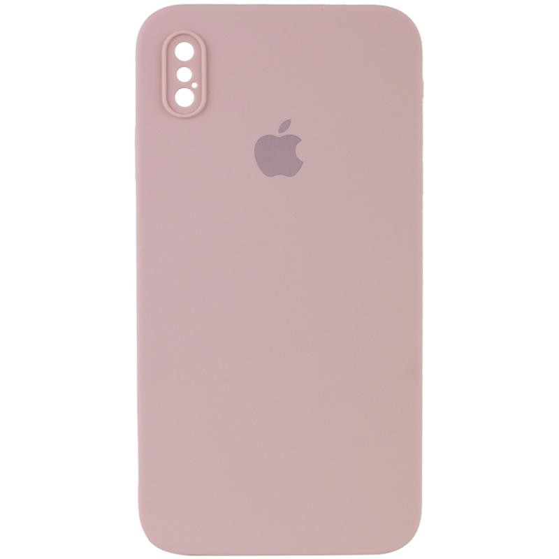 Чехол Silicone Case Square Full Camera Protective (AA) для Apple iPhone X / XS (5.8") Херсон - изображение 4