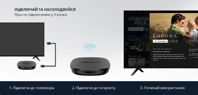 СМАРТ ТВ приставка NEXON X3 TV 2/16GB + Передплата NEXON та SWEET.TV на 12 місяців. Одеса - зображення 5