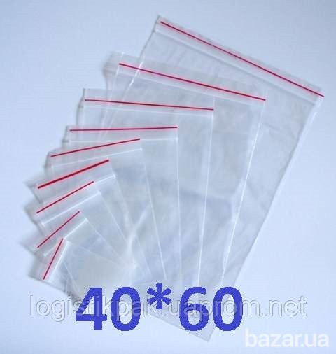 Пакет Зиплок 40x60 Харків - зображення 1