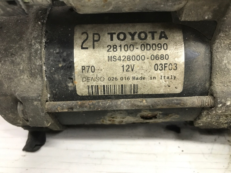 Стартер Toyota Avensis T25 1.8 БЕНЗИН 1ZZFE 2003 (б/у) Киев - изображение 6