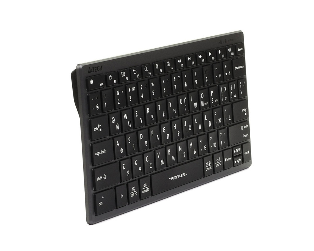 Клавиатура беспроводная A4Tech FX61USB(Grey) серая Київ - зображення 4