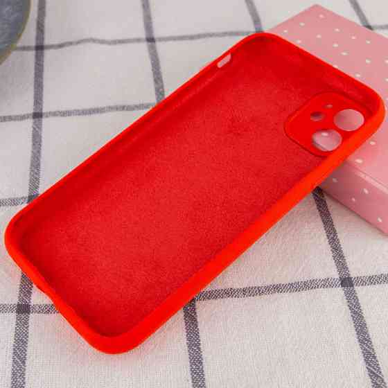Чехол Silicone Case Full Camera Protective (AA) NO LOGO для Apple iPhone 12 (6.1") Херсон