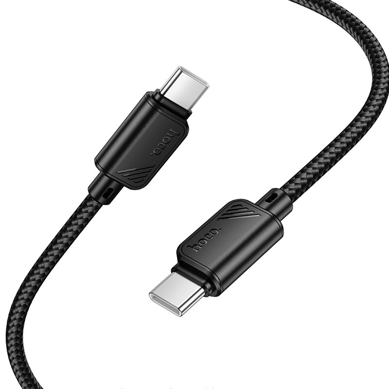 Дата кабель Hoco X113 Beneficio Type-C to Type-C 60W (1m) Херсон - зображення 2