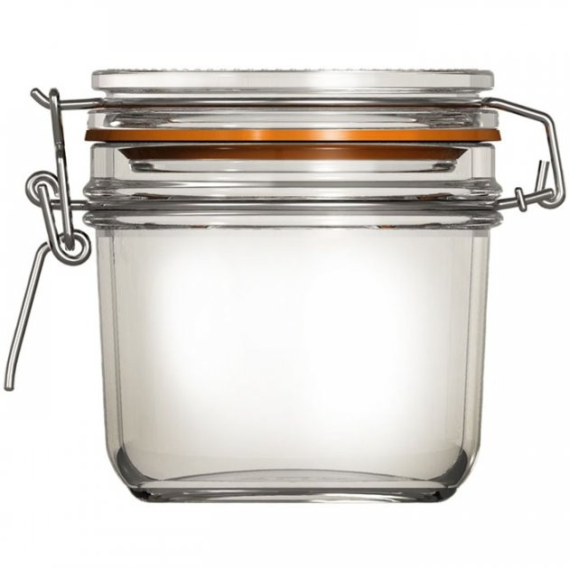 Банку для сипучих продуктів Uniglass Econ Round 22503-K 350 мл Киев - изображение 1