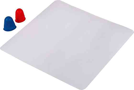 Набор для работы с клеевым пистолетом MASTERTOOL - коврик 20х20 см 2 наперстка 42-0161 Харків