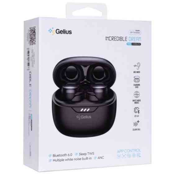 Bluetooth-гарнітура Gelius TWS Incredible Dream ANC APP Black (GP-TWS046) Харків