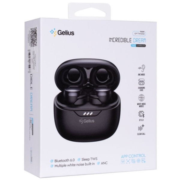 Bluetooth-гарнітура Gelius TWS Incredible Dream ANC APP Black (GP-TWS046) Харків - зображення 4