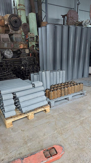 Ролик конвейерный 159 х 380 , ролики ленточного транспортера Київ - зображення 5