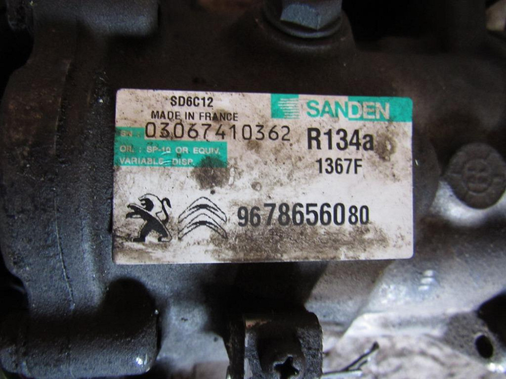 Компрессор кондиционера Peugeot Partner 1.6 hdi 2008-2015 Ковель - зображення 4