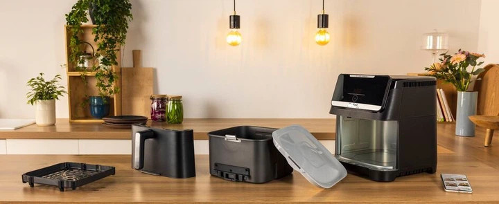 Мультипечь Tefal Easy Fry Silence EY8428E0 1800 Вт черная Киев - изображение 7