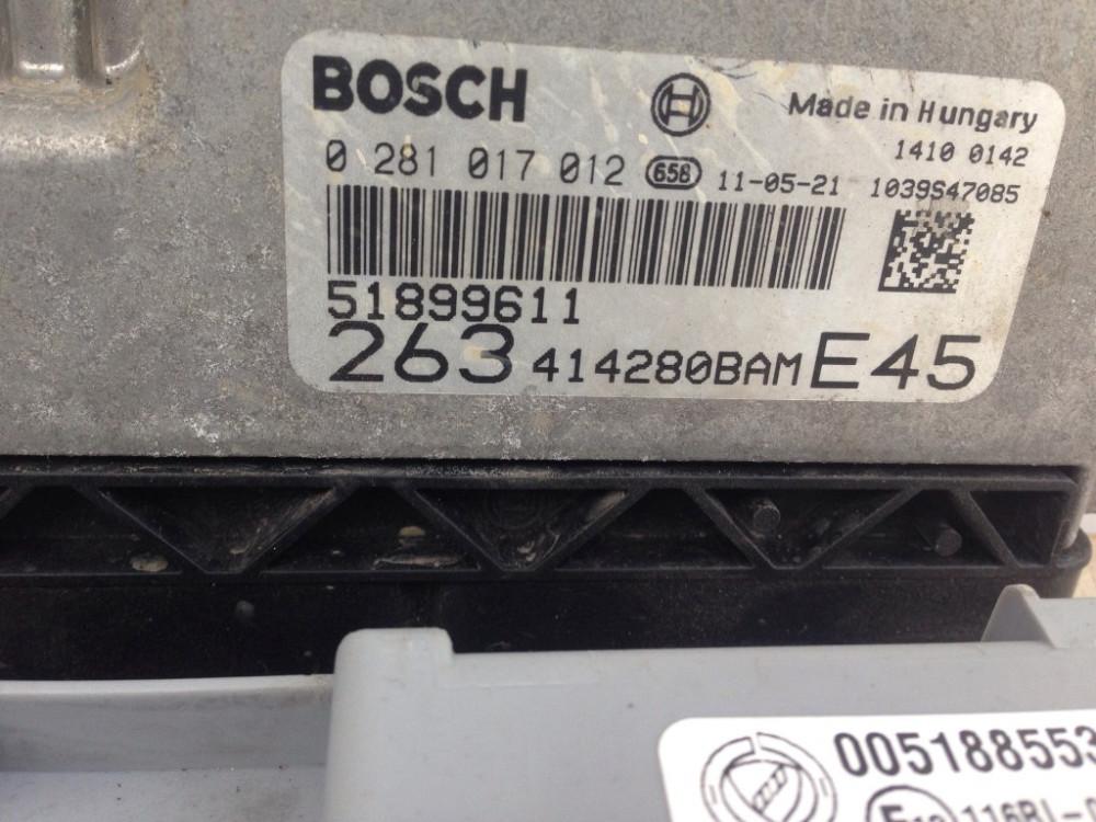 Блок управления двигателем Fiat Doblo 1.6 jtd 2010-2014 Euro 4 Ковель - изображение 2