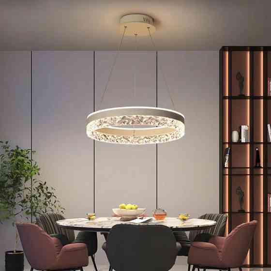 Люстра стельова LED 902-500-wh-k Білий 25-140х50х50 см. Київ