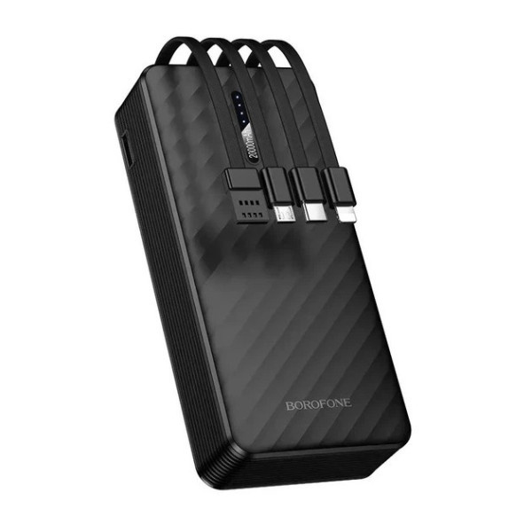Power Bank Borofone BJ84A 20000mAh Black (Код товару:43765) Харків - зображення 1