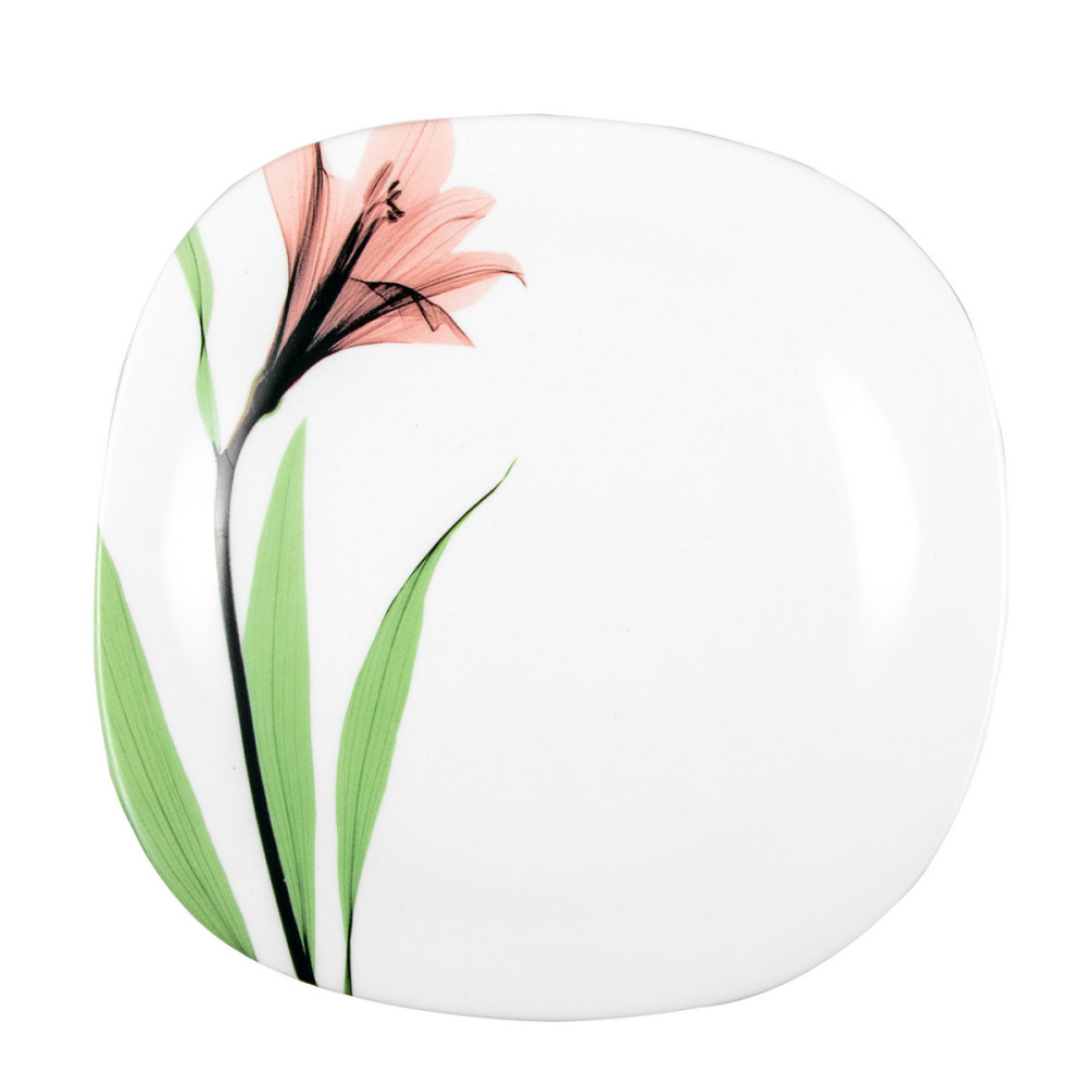 Тарілка десертна Vittora Рожева лілія V-215Spl 21.5 см Київ - зображення 1