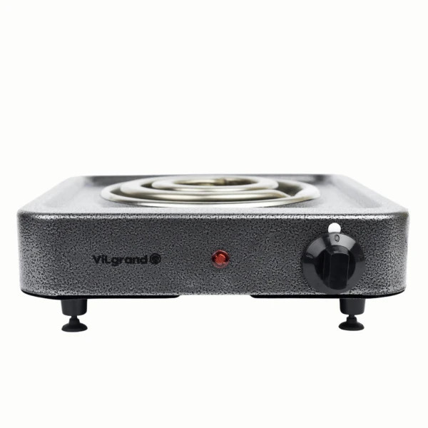 Электроплита Vilgrand VHP161D GRAY 1000 Вт серая Київ - зображення 7