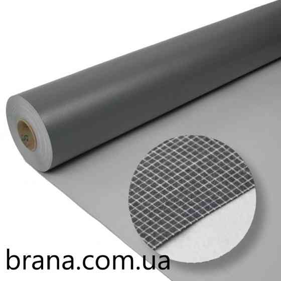 Покрівельна ПВХ мембрана Sikaplan -15 U з подвійним армуванням Вишнёвое