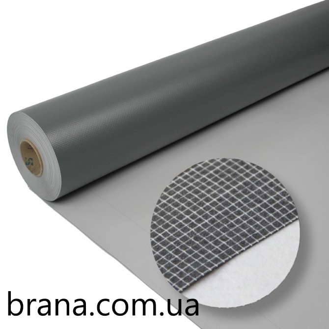 Покрівельна ПВХ мембрана Sikaplan -15 U з подвійним армуванням Вишневе - зображення 1