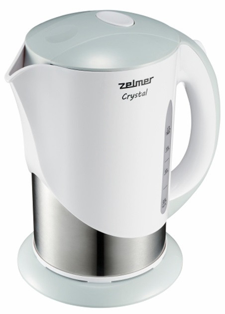 Електрочайник Zelmer Сrystal ZСK7630S 1.7 л белый Киев - изображение 4