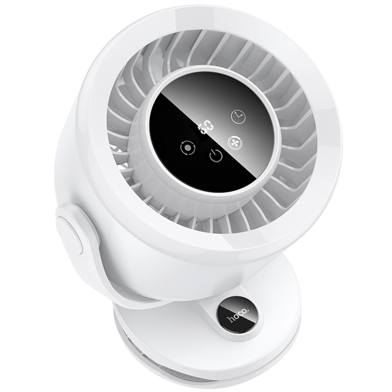 Портативный вентилятор Hoco HX608 handheld folding fan 3600 mAh Херсон - зображення 4