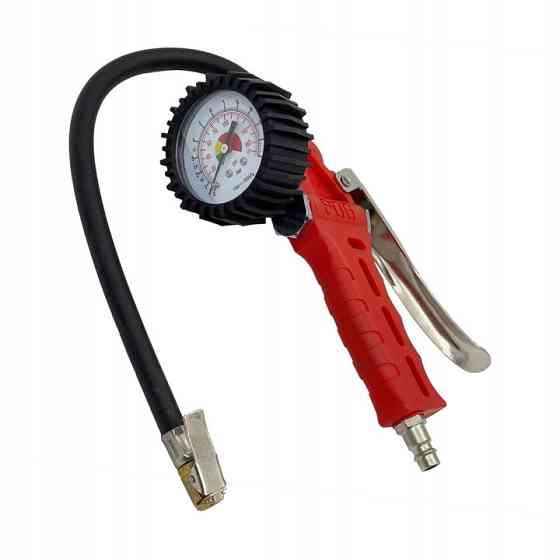 Пистолет для подкачки шин с манометром 12 бар AIRKRAFT STG-29 Харків