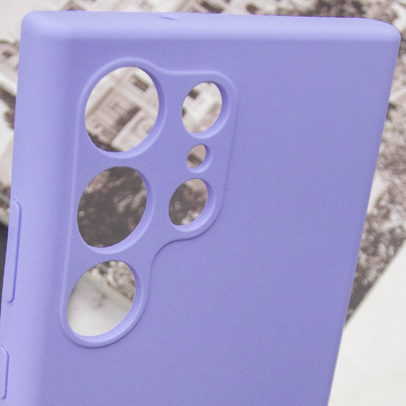 Чехол Silicone Cover Lakshmi Full Camera (AAA) with Logo для Samsung Galaxy S23 Ultra Херсон - зображення 6