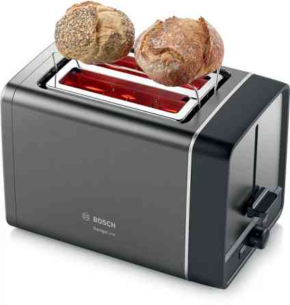 Тостер Bosch TAT5P425 970 Вт черный Київ