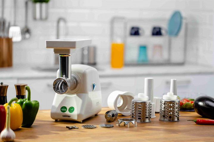 Мясорубка электрическая Zelmer ZMM2854B 1300 Вт Київ - зображення 4