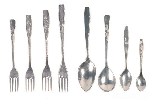 Алюмінієві литі ложки і виделки. Львов - изображение 1