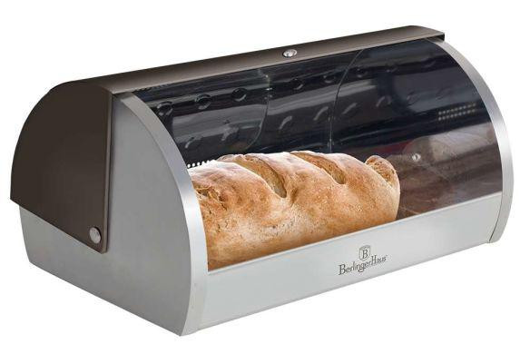 Хлібниця серії Carbon Metallic Line Berlinger Haus BH-1350 Київ - зображення 1