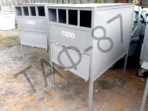 Контейнер для скла металевий Харьков - изображение 2