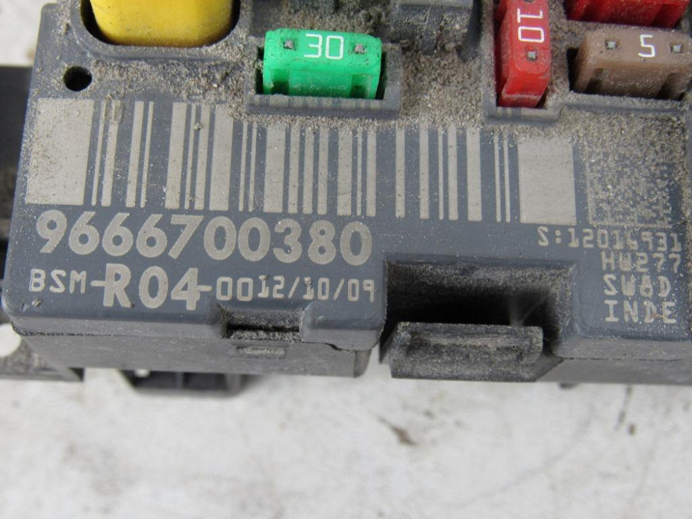 Блок управления двигателем Peugeot Partner 1.6 hdi 2008-2015 (0281013872) Ковель - зображення 9